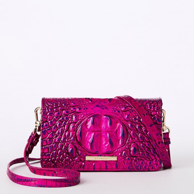 Brahmin Minuette Leather Crossbody - Voltage Violet Brahmin Minuette Leather Crossbody - Voltage Violet