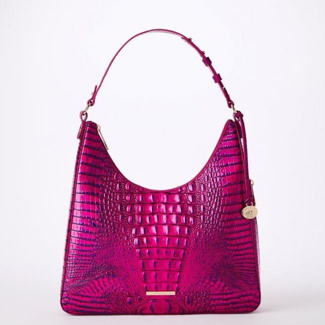 Brahmin Tabitha Leather Shoulder Bag - Voltage Violet  Brahmin Tabitha Leather Shoulder Bag - Voltage Violet