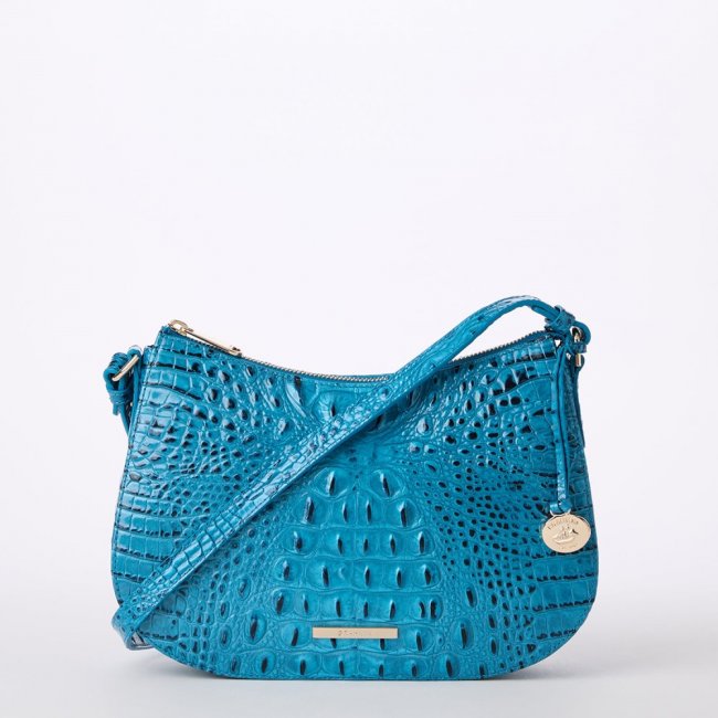Brahmin Shayna Leather Crossbody - Vibrant Azure Brahmin Shayna Leather Crossbody - Vibrant Azure