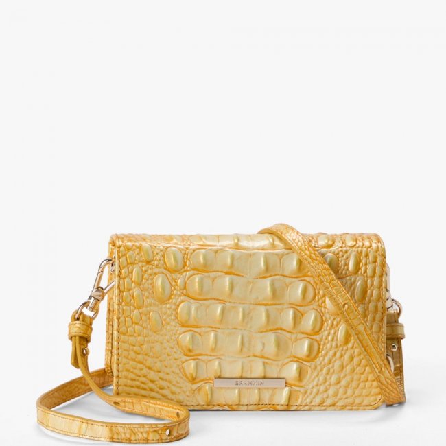 Brahmin Minuette - Lemon Drop Melbourne Brahmin Minuette - Lemon Drop Melbourne