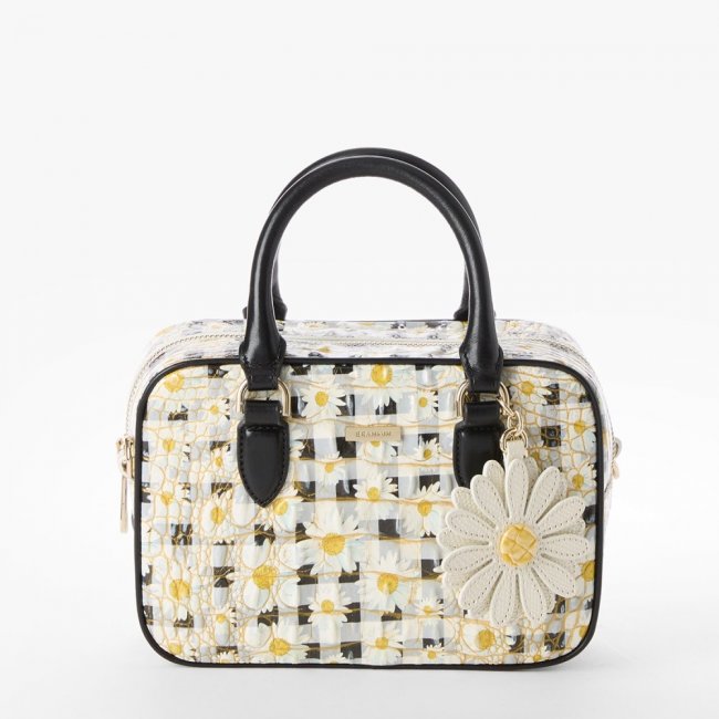 Brahmin Mara Leather Satchel - Multi Petaline Brahmin Mara Leather Satchel - Multi Petaline