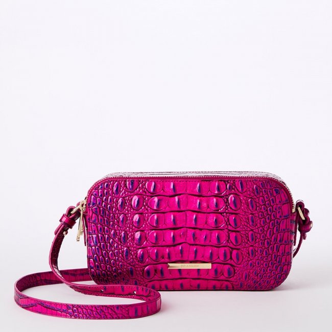 Brahmin Danica Leather Crossbody - Voltage Violet Brahmin Danica Leather Crossbody - Voltage Violet