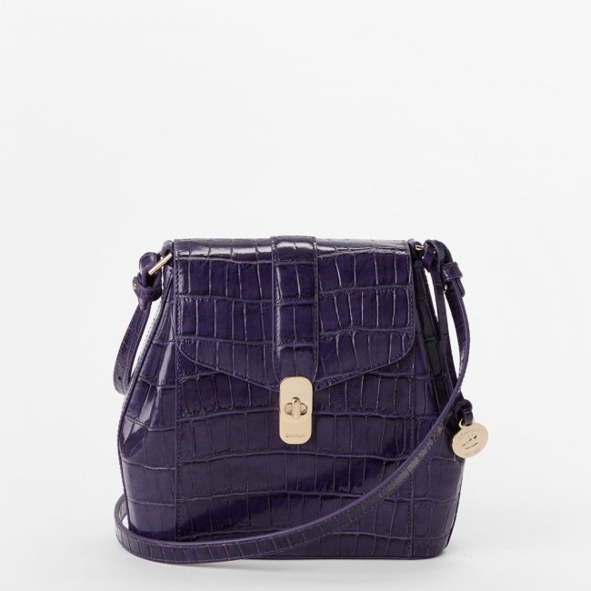 Brahmin Margo Leather Crossbody - Voltage Violet Sirona Brahmin Margo Leather Crossbody - Voltage Violet Sirona