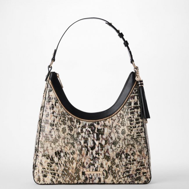 Brahmin Tabitha Leather Shoulder Bag - Multi Pellham  Brahmin Tabitha Leather Shoulder Bag - Multi Pellham