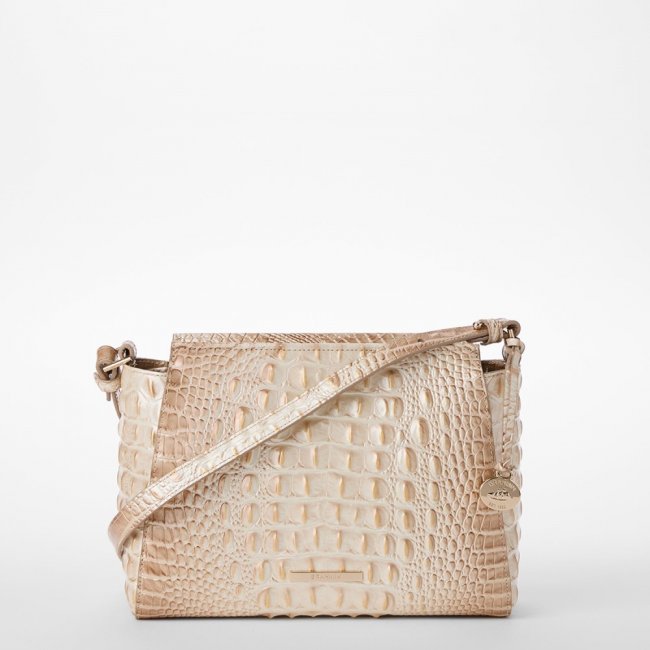Brahmin Hillary Leather Crossbody - Contour Melbourne Brahmin Hillary Leather Crossbody - Contour Melbourne