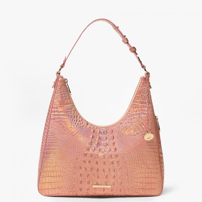 Brahmin Tabitha Leather Shoulder Bag - Rose Gold Melbourne  Brahmin Tabitha Leather Shoulder Bag - Rose Gold Melbourne
