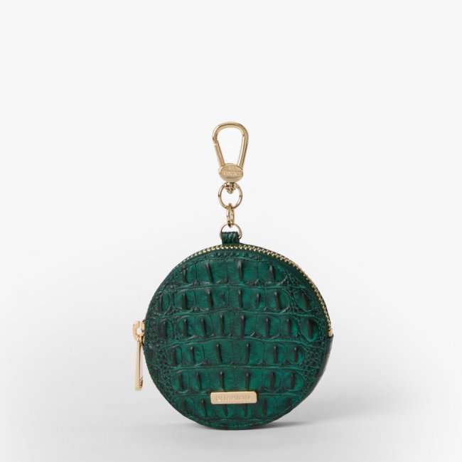 Brahmin Circle Coin Purse - Green Jupiter Brahmin Circle Coin Purse - Green Jupiter