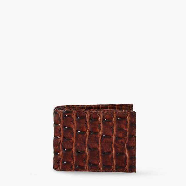 Brahmin Bifold Leather Wallet - Pecan Melbourne Brahmin Bifold Leather Wallet - Pecan Melbourne